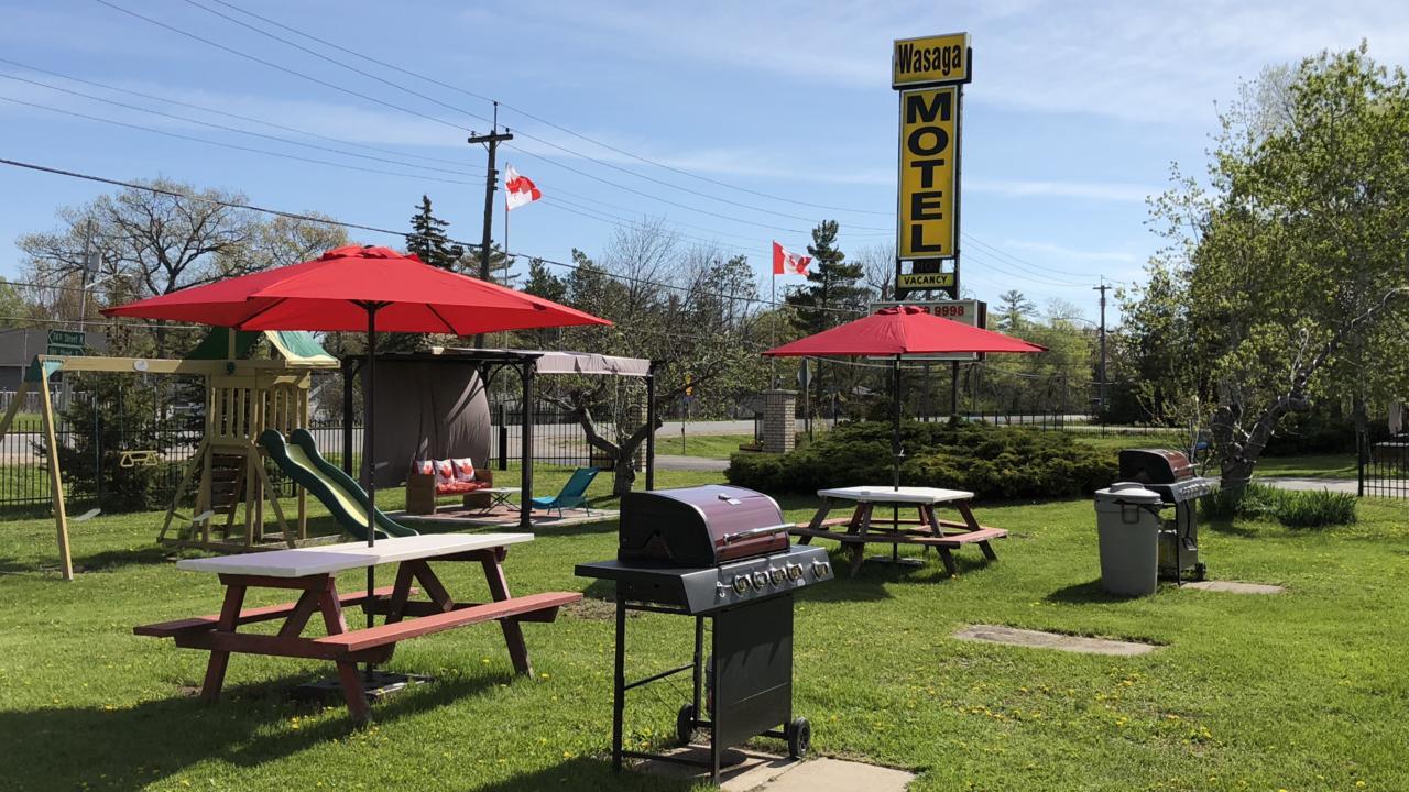 Wasaga Motel Inn Wasaga Beach Exterior foto